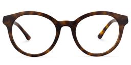 Clayborne Round Yellow-Tortoise Glasses0