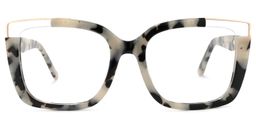 Dortch Light-Tortoise Square Glasses0