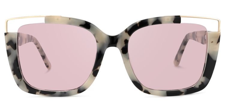 Dortch Light-Tortoise Square Sunglasses