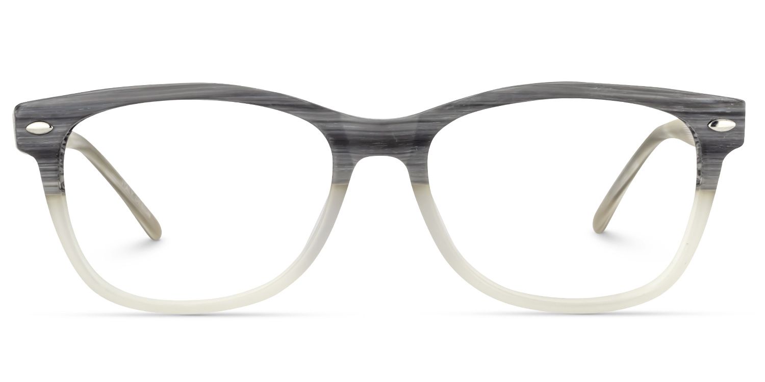 Square Gray Glasses | Zeelool Glasses0
