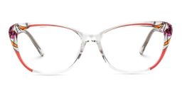 Dagmar Cat Eye Clear Glasses0