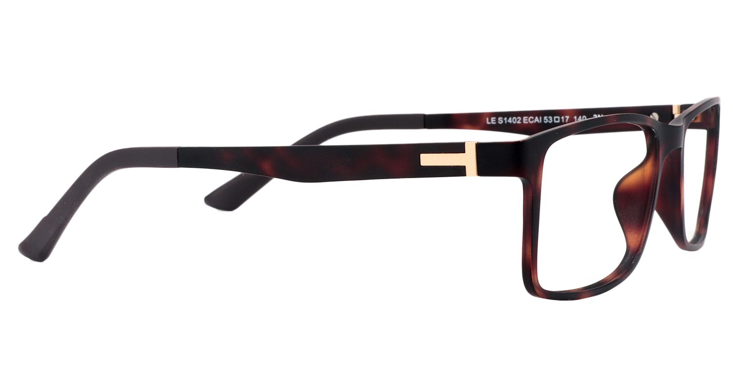 Rectangle Tortoise Glasses | Zeelool Glasses4