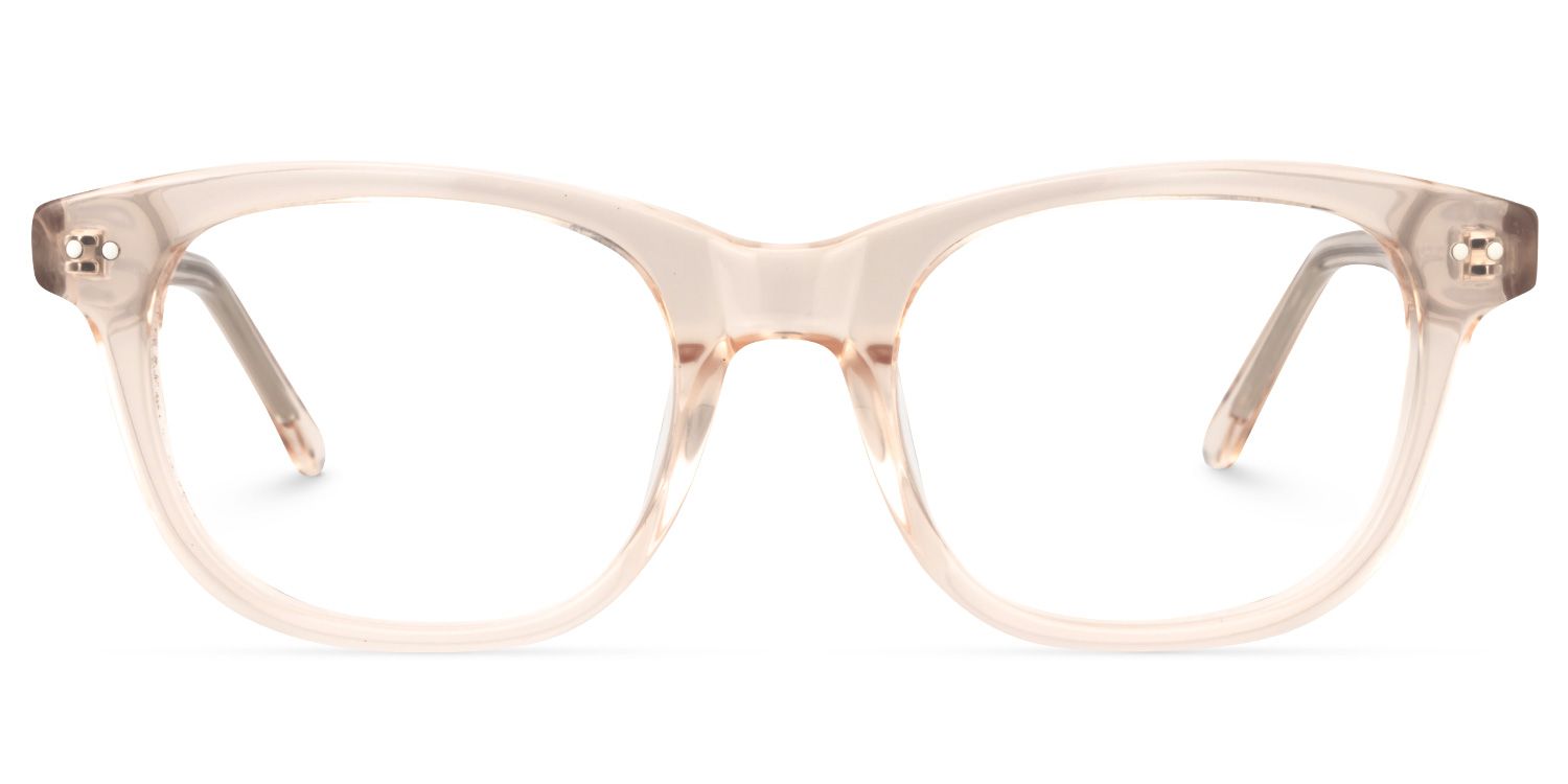 Square Beige Glasses | Zeelool Glasses0