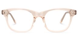 Daly Square Beige Glasses0
