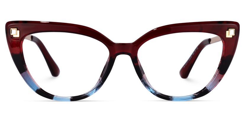 Mendoza Cateye Red Glasses