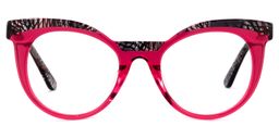 Lismary Cateye Pink Glasses0