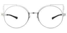 Liliana Cateye Silver Glasses0