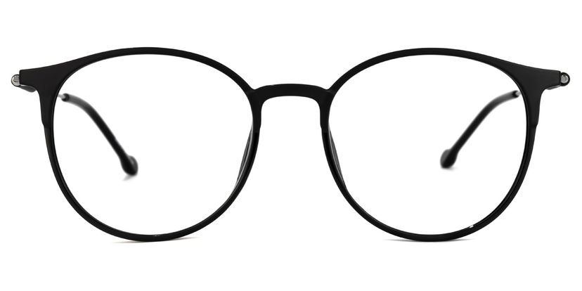 Gamble Black Round Glasses