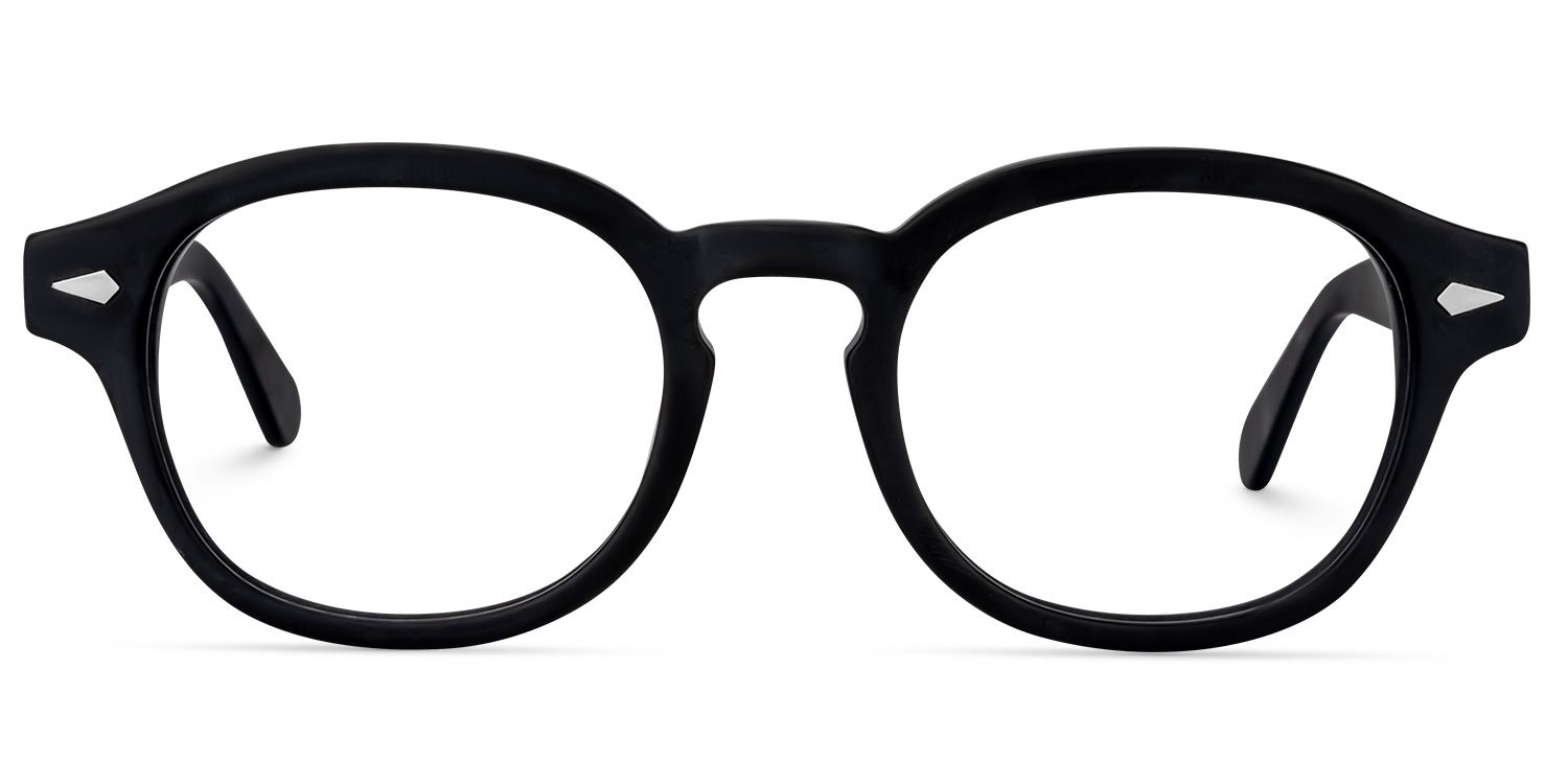 Round Black Glasses | Zeelool Glasses0