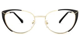 Leilani Cateye Black Glasses0