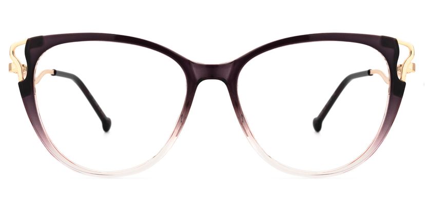 Gisela Cateye Purple Glasses
