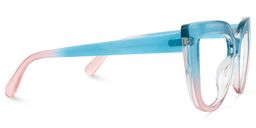Snead Cateye Blue Glasses2