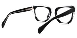 Karina Cateye Black Glasses3