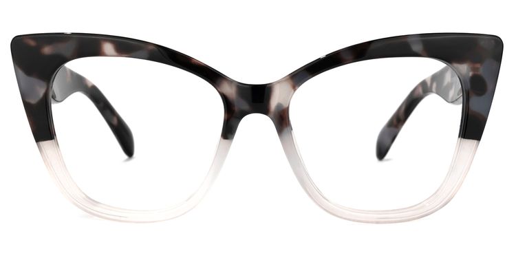 Royster Cateye White Glasses