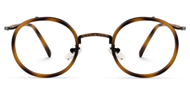 Camargo Round Tortoise Glasses