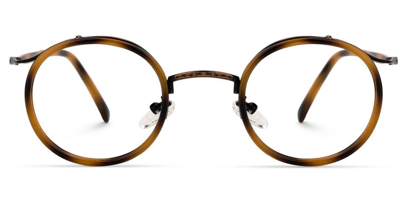 Camargo Round Tortoise Glasses
