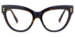 Cascata Cat eye Tortoise Glasses0