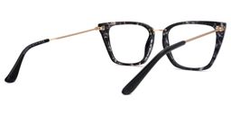 Katina Square Gray-Floral Glasses3