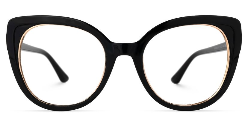 Shepard Cateye Black Glasses