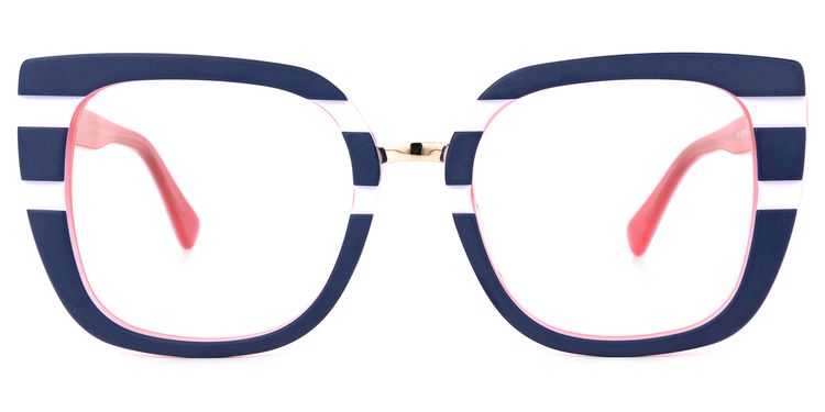 Byers Square Dark-Blue Glasses
