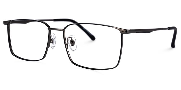 Tyrone Rectangle Tarnish Glasses