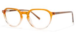 Engle Oval Earthy-Yellow Glasses2