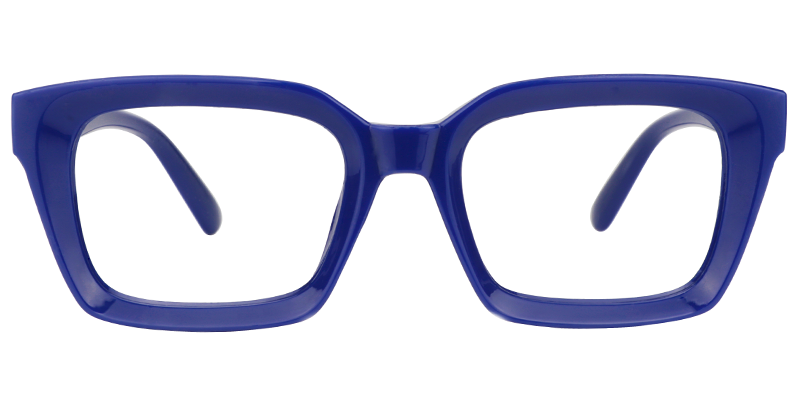 Rectangle Blue Reading Glasses | Zeelool Reading Glasses0
