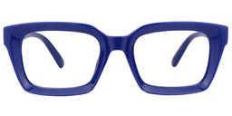 Ena Rectangle Blue Reading Glasses0