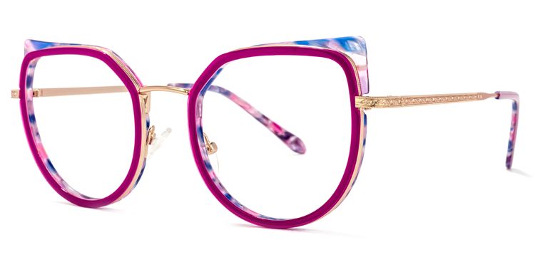 Felix Cateye Purple Glasses