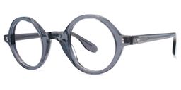Forbes Round Dark-Grey Glasses1