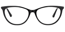 Imogene Oval Black Glasses0