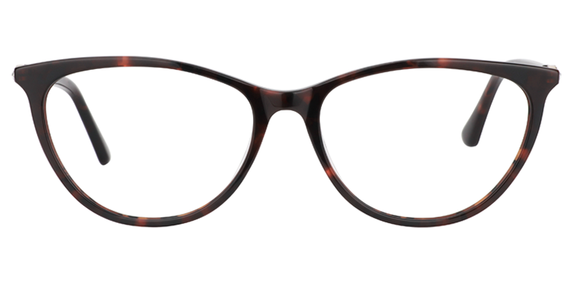Oval Tortoise Glasses | Zeelool Eyeglasses0