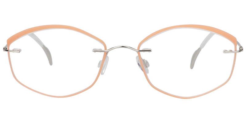 Oval Orange Glasses | Zeelool Eyewear0