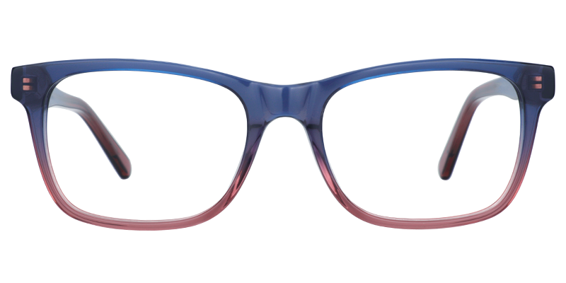 Rectangle Blue Glasses | Zeelool Eyeglass Frames0