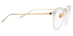 Alfred Round White Glasses2