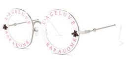 Miranda Round White Glasses1