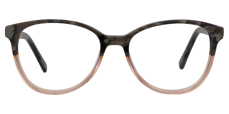 Round Beige Glasses | Zeelool Glasses0