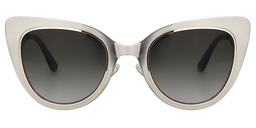 Ellsworth Cateye Beige Sunglasses0