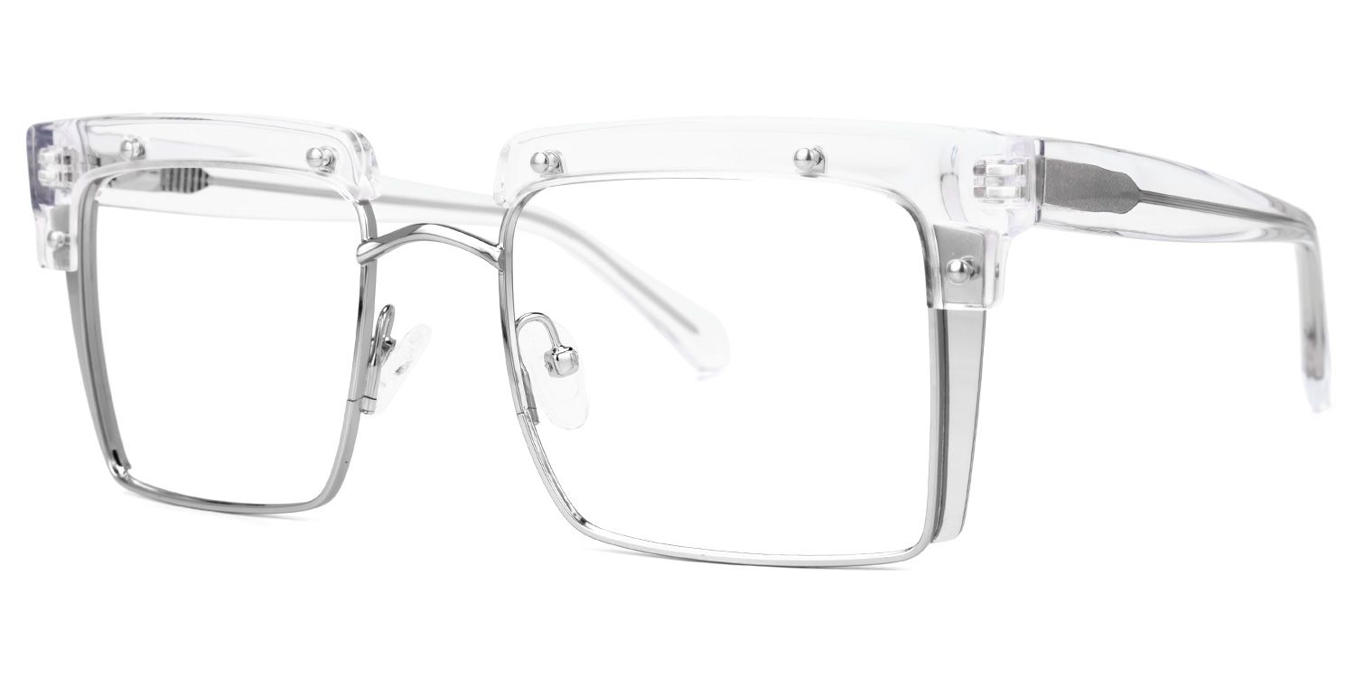 Kiana Square Clear Frame Glasses for Women and Men | ZEELOOL2