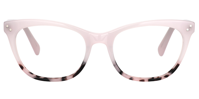 Cateye Pink Glasses0