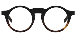 Jamie Round Tortoise-Gold Glasses0