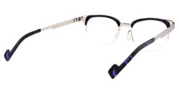 Baron Square Purple Tortoise Glasses5