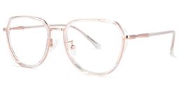 Nash Geometric Clear Glasses1