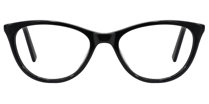 Cateye Black Glasses | Zeelool Eyeglasses Online0