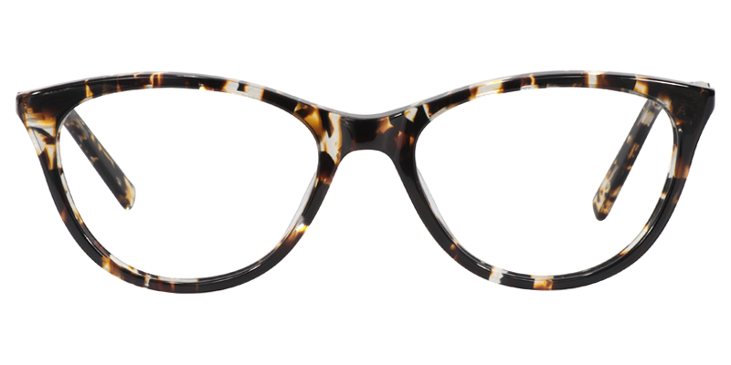Cateye Tortoise&Clear Glasses | Zeelool Eyeglasses Online0