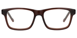 Sabina Rectangle Brown Glasses0