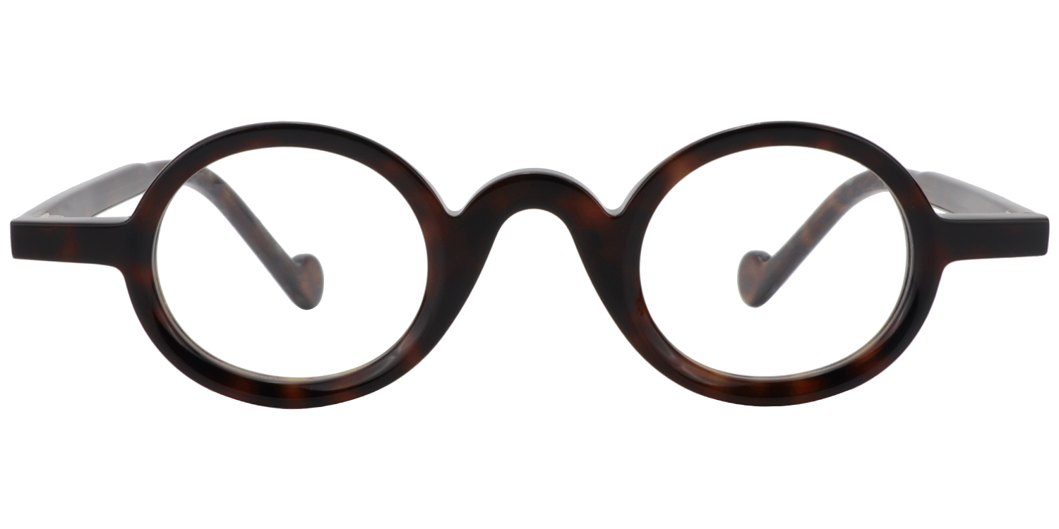 Aaron Round Tortoise Glasses | Zeelool Eyeglass Frames0