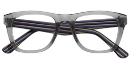 Charlo Rectangle Gray Glasses1