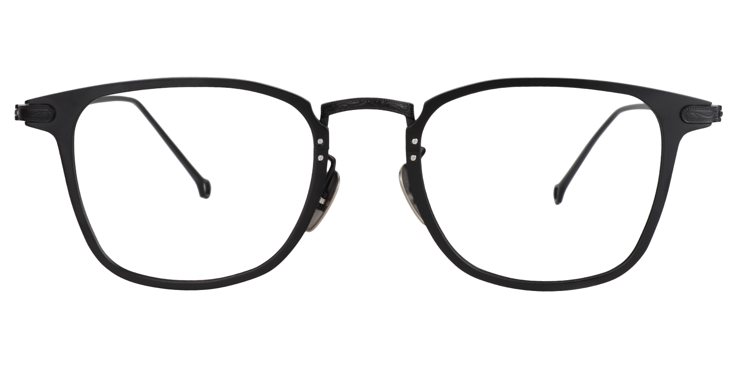 Square Black Glasses | Zeelool Glasses0