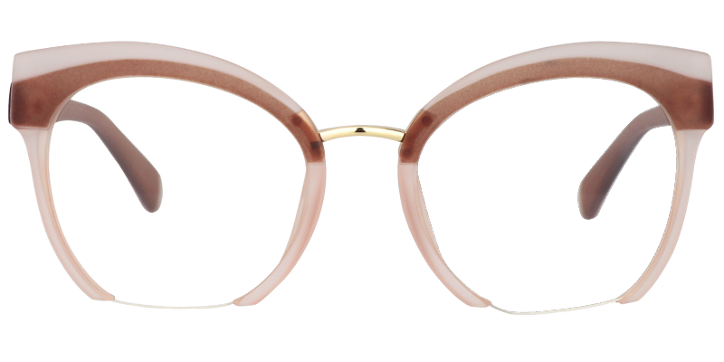 Round Beige Glasses | Zeelool Optical Online0